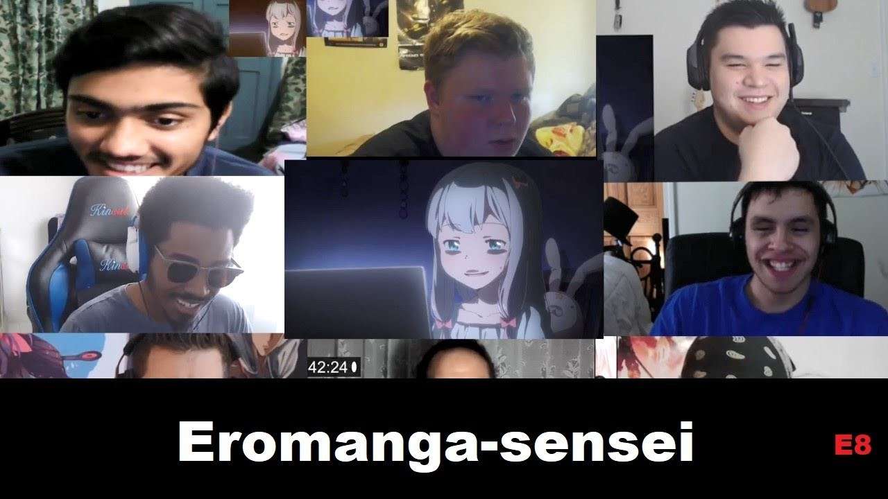 Anime Reactions Eromanga sensei Episode 8