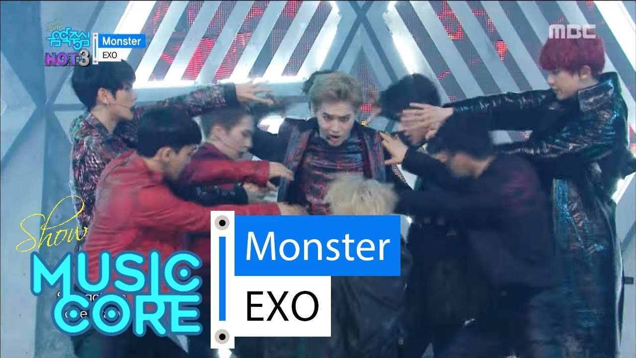 [Comeback Stage] EXO - Monster, 엑소 - 몬스터 Show Music core 20160611