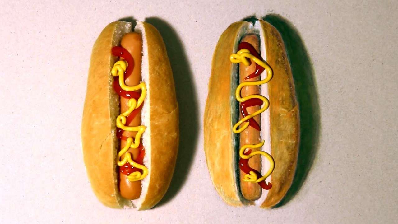 Hot Dog Drawing Challenge