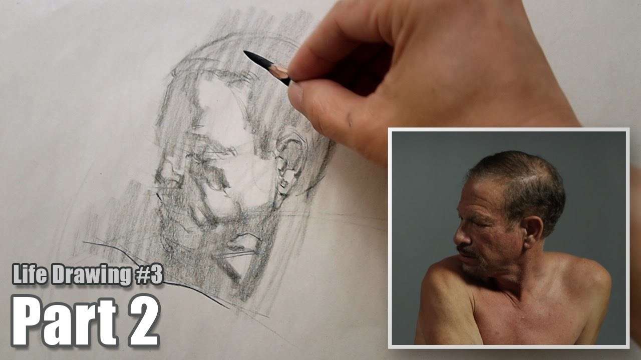 Life Drawing Exercise #3 - Part 2