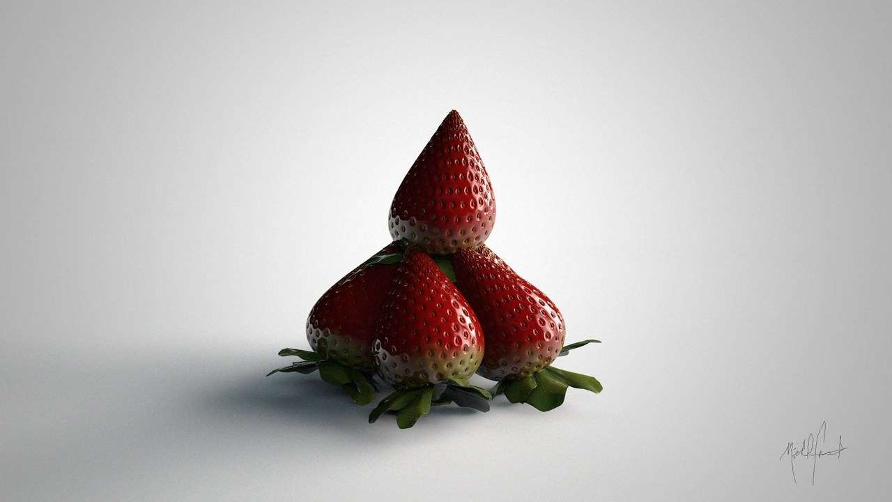Cinema 4d: Realistic Strawberry Tutorial
