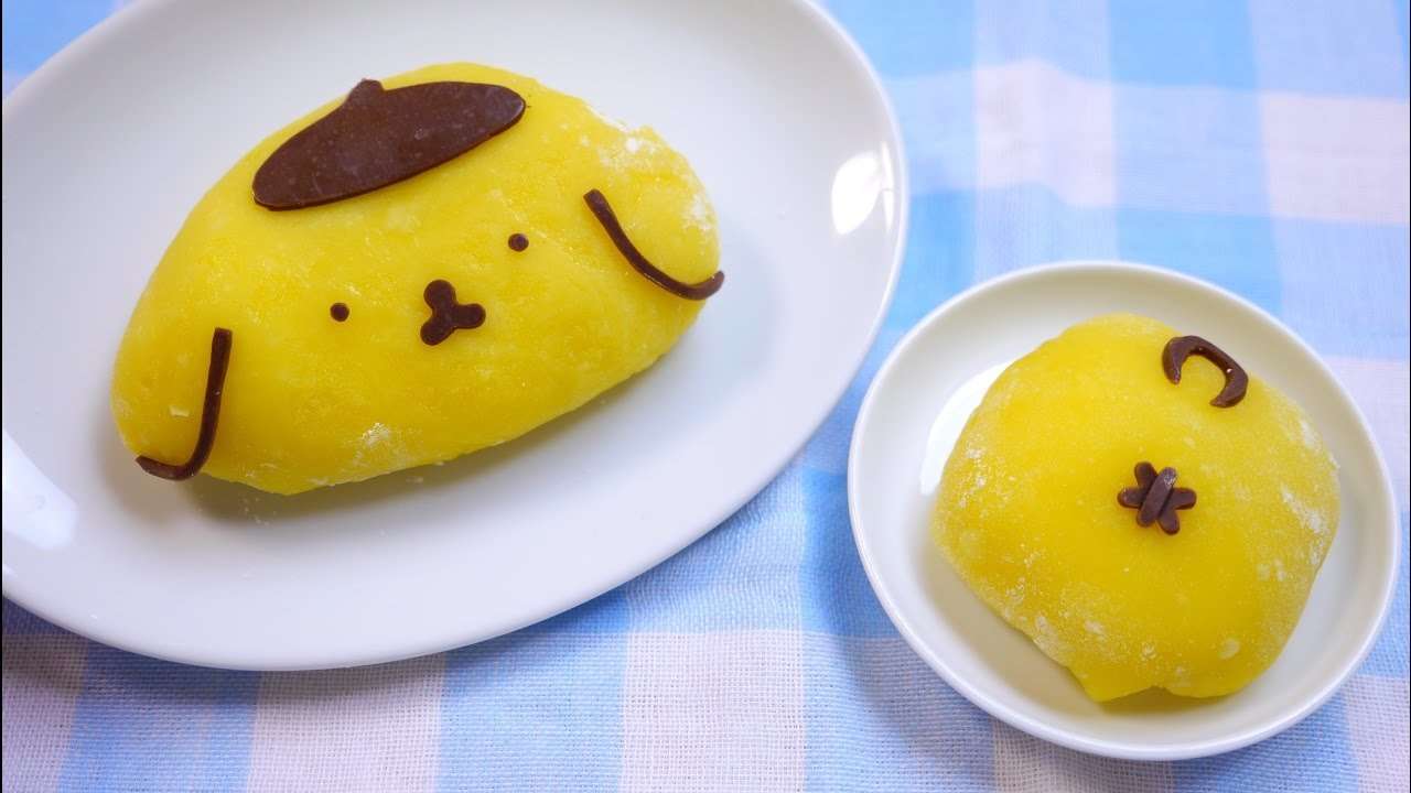 Pompompurin Pudding Daifuku ポムポムプリン プリン大福 アイス