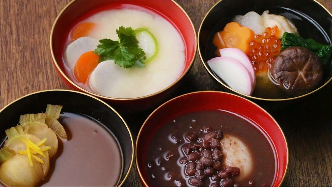 【レシピ】バラエティ豊かな4種のお雑煮の作り方