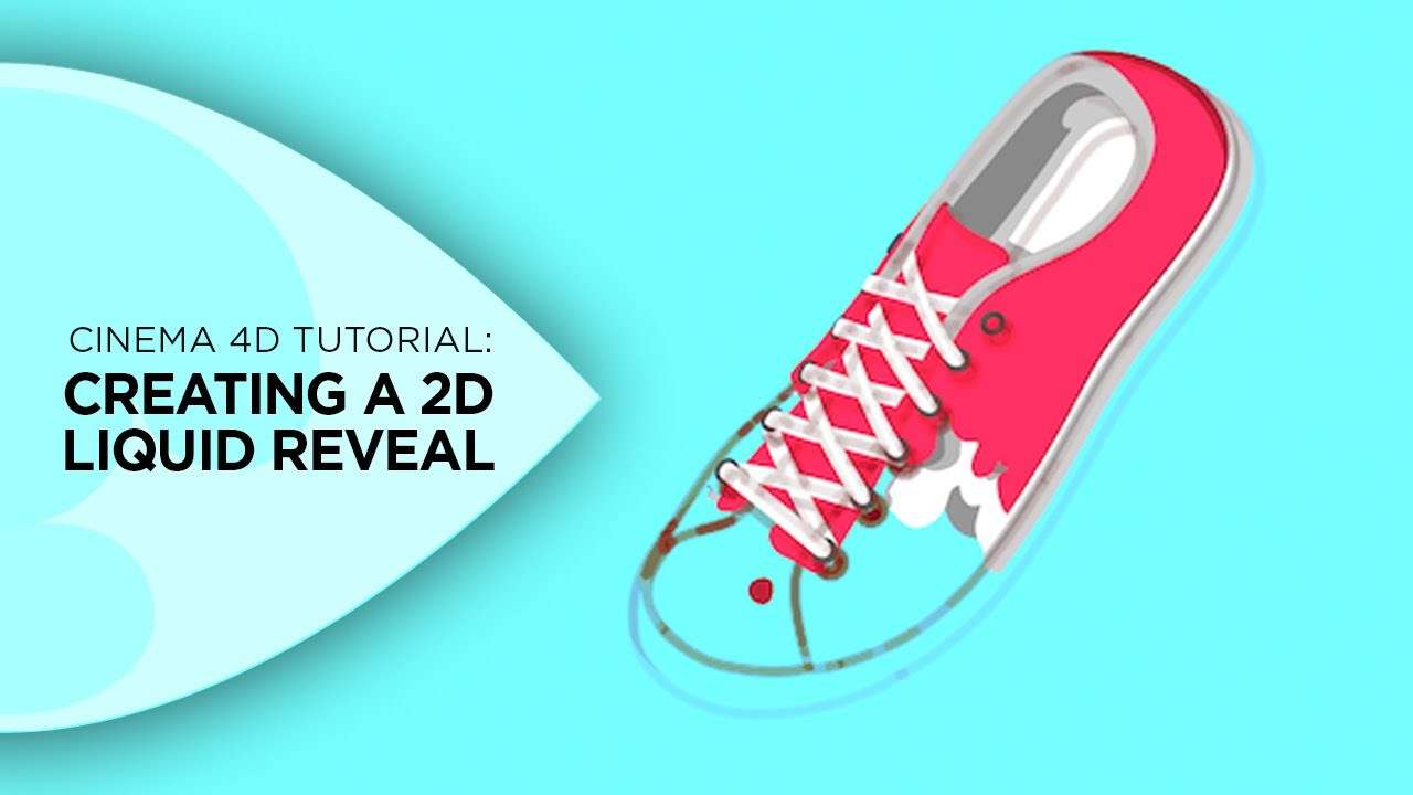 How to Create a 2D Liquid Reveal in Cinema 4D