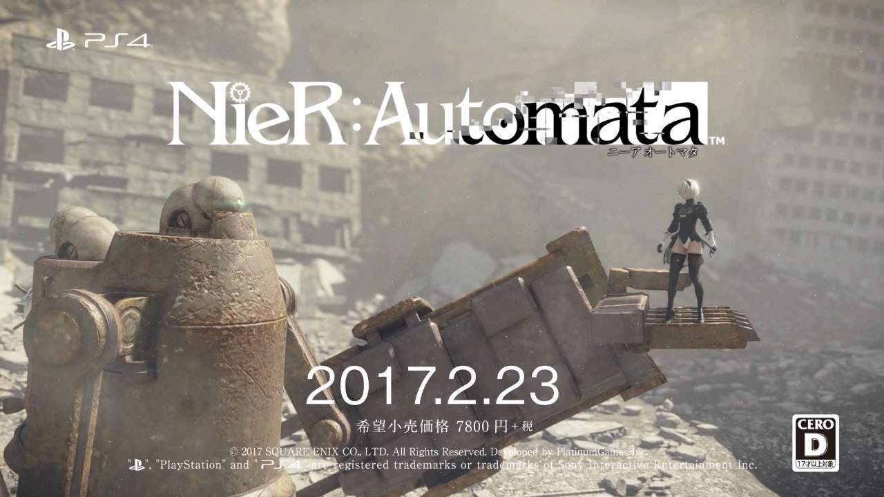 NieR:Automata/ニーア オートマタ: TVCM【無規制版】
