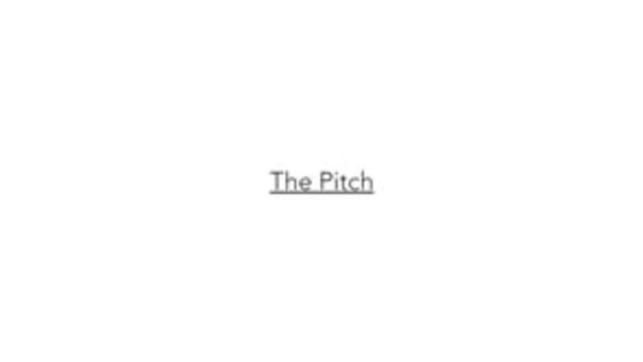 CANNONDALE CAAD • THE PITCH