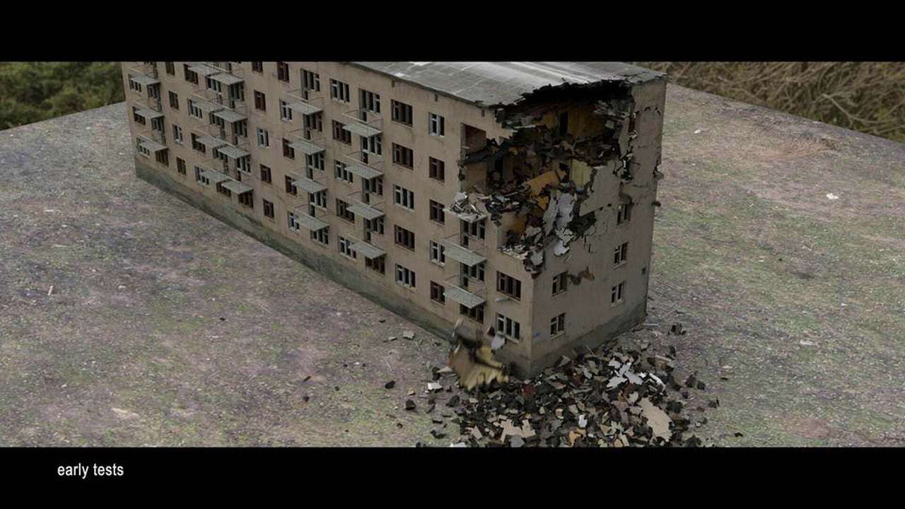 Simulation of destructions