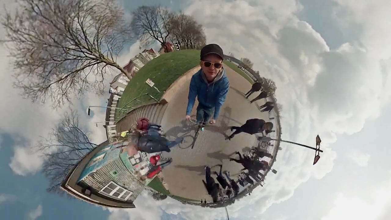 360° Video using 6 GoPro Cameras - spherical panorama timelapse