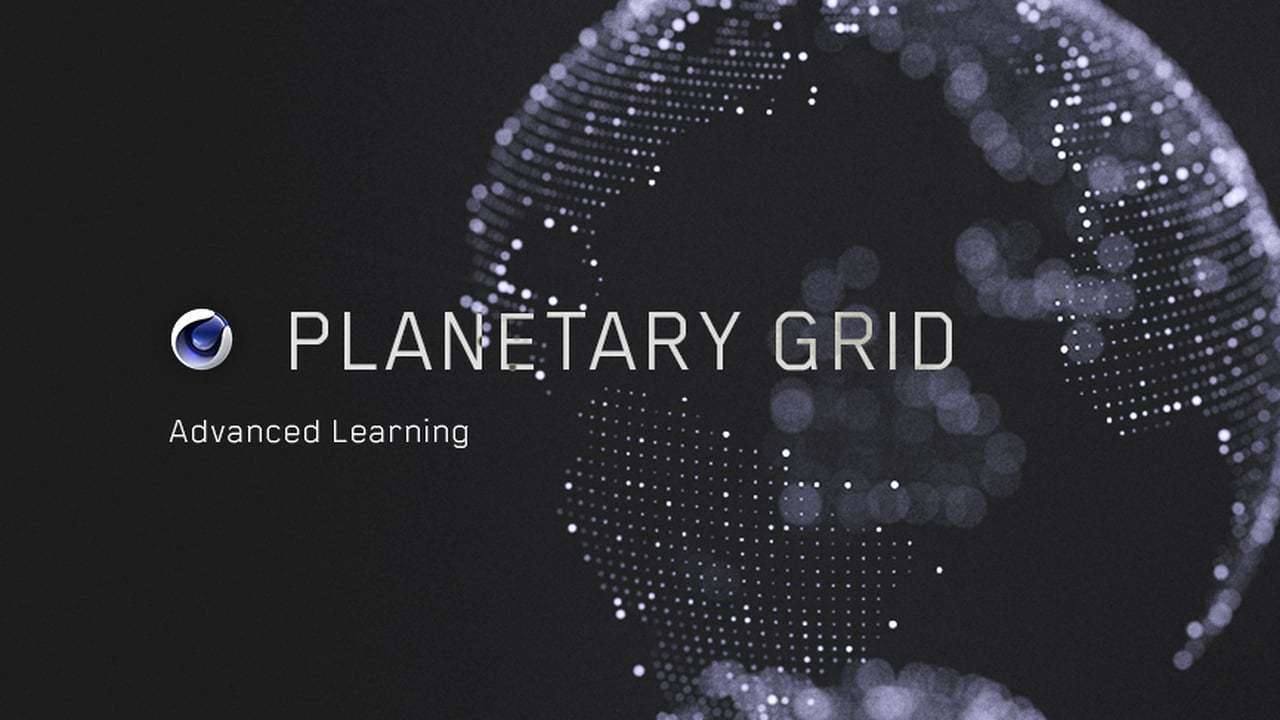 Creating a Planetary Grid Sphere | C4D Advanced Learning