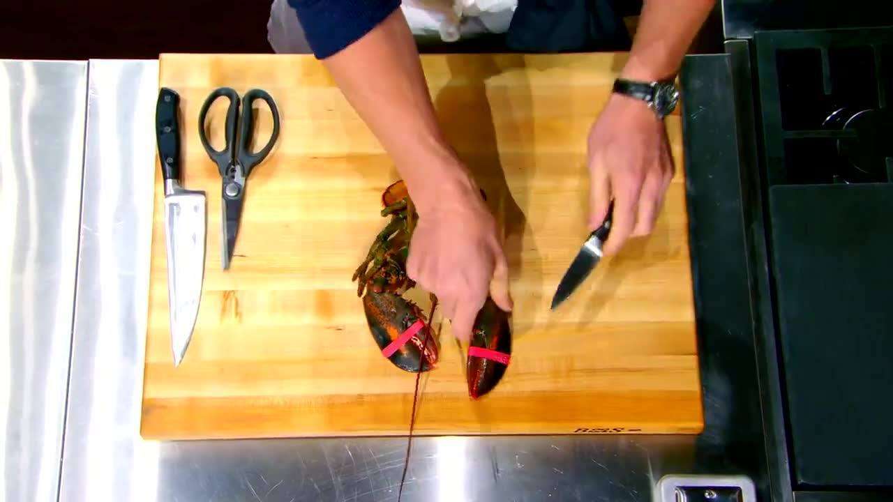 Gordon Ramsay Lobster Technique